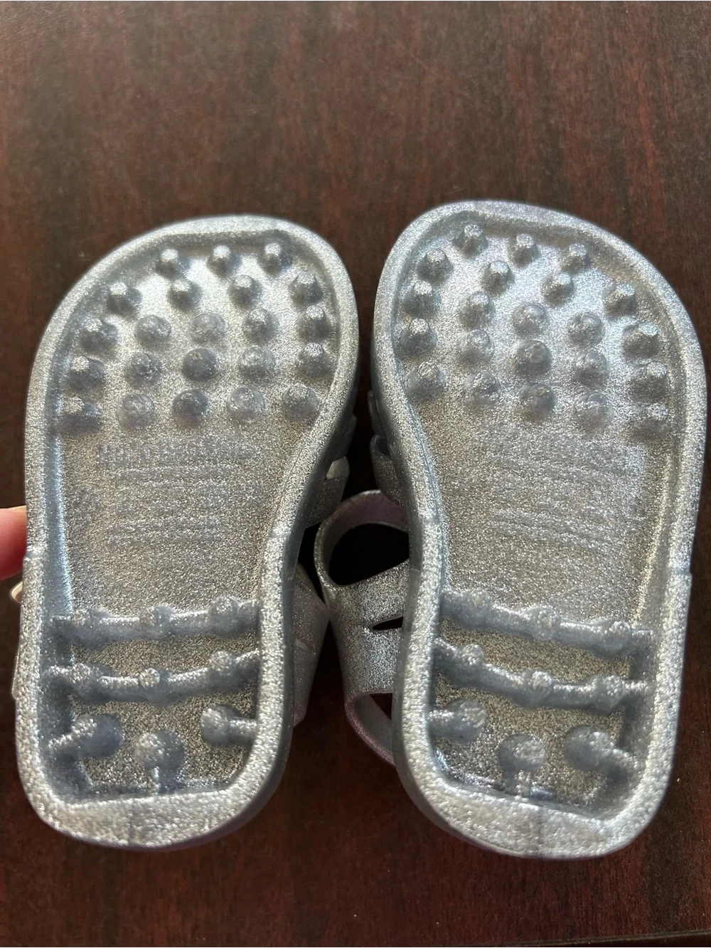Mini Melissa sparkling silver
